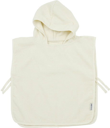Meyco Baby-Popcorn-Badeponcho – natur – 1–3 Jahre