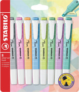 Stabilo Swing Cool Pastel – Textmarker – Set mit 8 Stück