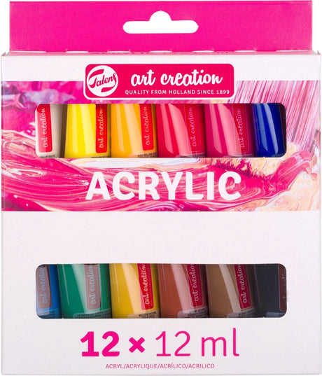 Talens Art Creation Acrylfarben-Set, 12 x 12 ml
