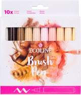 Bruynzeel Ecoline Pinselstift-Set Porträt, 10 Farben