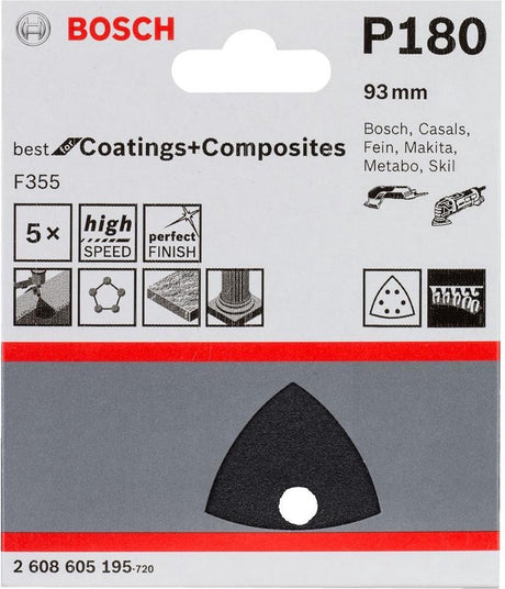 Bosch 5 Schleifblatt Delta Best Coatings 6.180