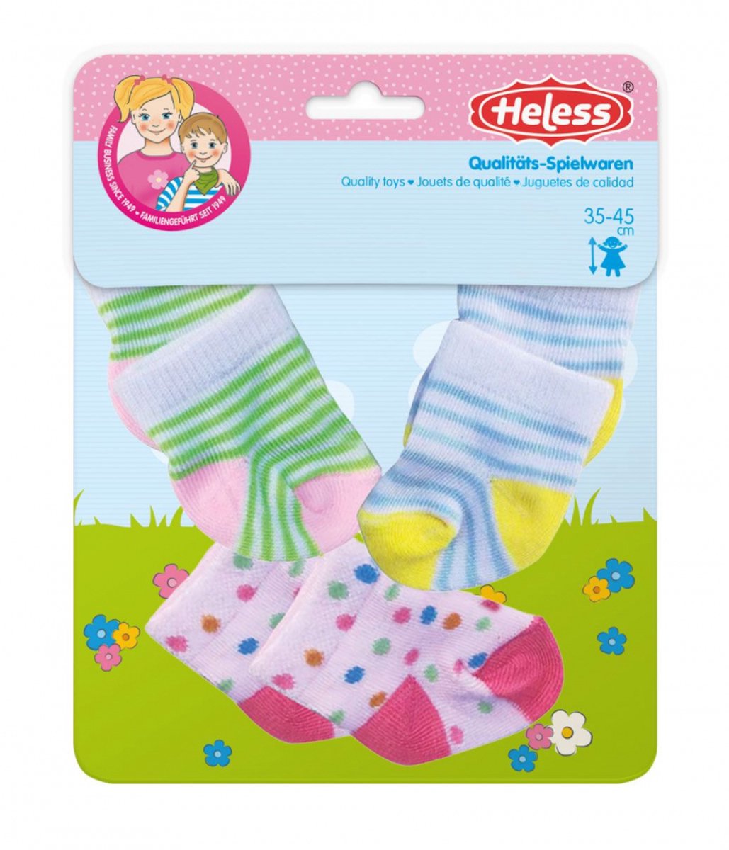 Puppen Sokkks 3 Paare, 28-35 cm