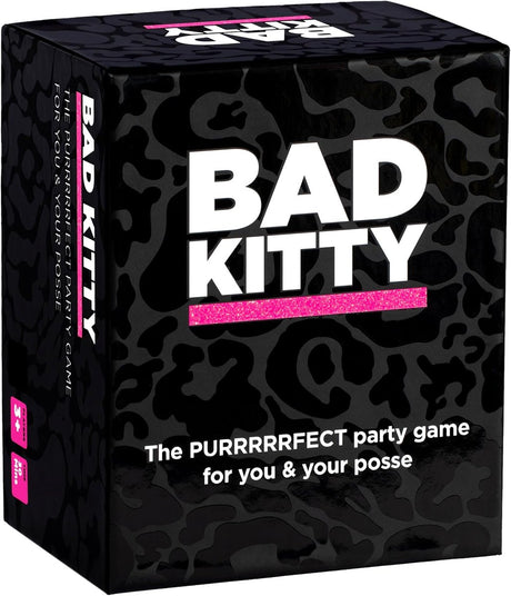 Dyce Games Bad Kitty – Partykartenspiel – Meme-Spiel für Erwachsene – 3+ Spieler – Englisch