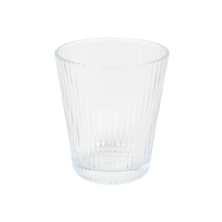 Trinkglas Linien klar ø 9x10 cm 335 ml | 6 Stück