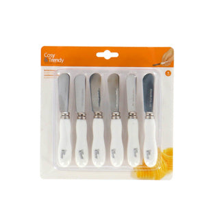 Buttermesser-Set von No Brand, 6 Stück, 13,5 cm