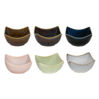 Schüsselwind 9,4x9,4x5,2cm 6-fach sortiert | 6 Stück