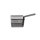 Pommeskorb schwarz 12x10h8,5 cm | 2 Stk