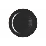 Dessertteller D19 cm Pampille schwarz | 6 Stück