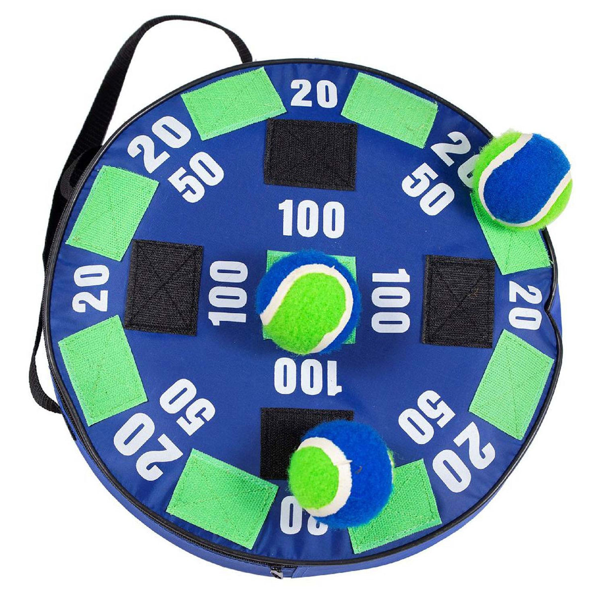 Spielen Sie im Freien ein Dartspiel