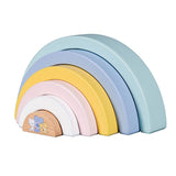 Rubo Toys Woezel und Pip Baby Regenbogen