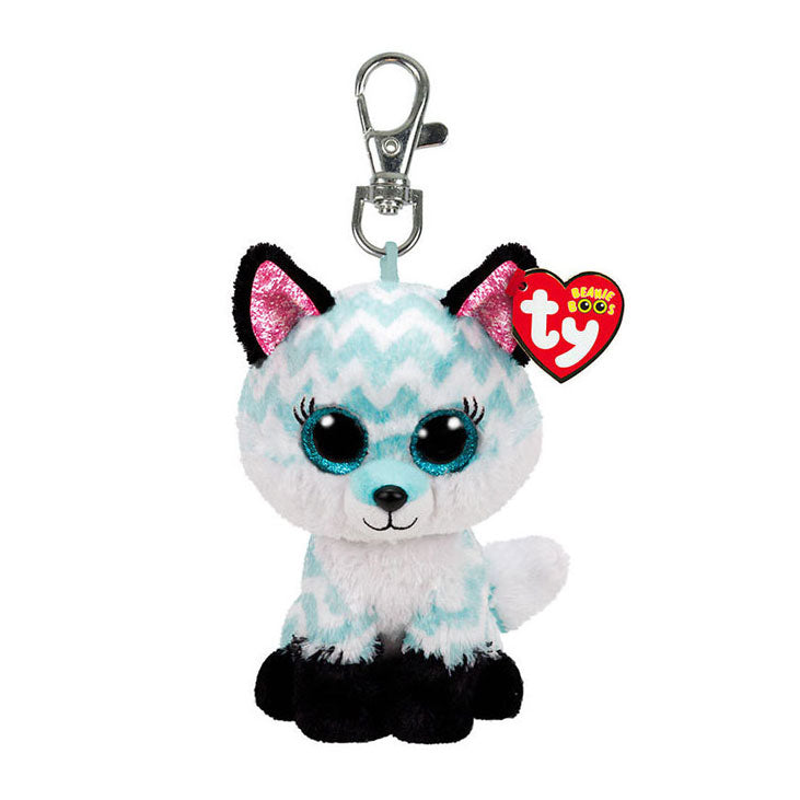 Clip Atlas Fox de Ty Beanie Boo, 7cm