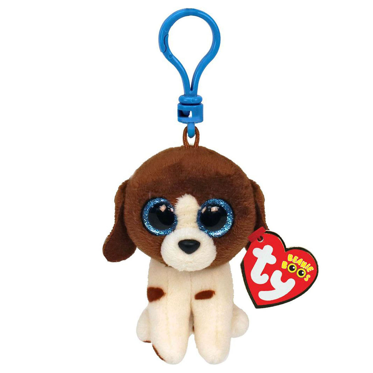 Ty beanie boo's clip muddles dog, 7cm