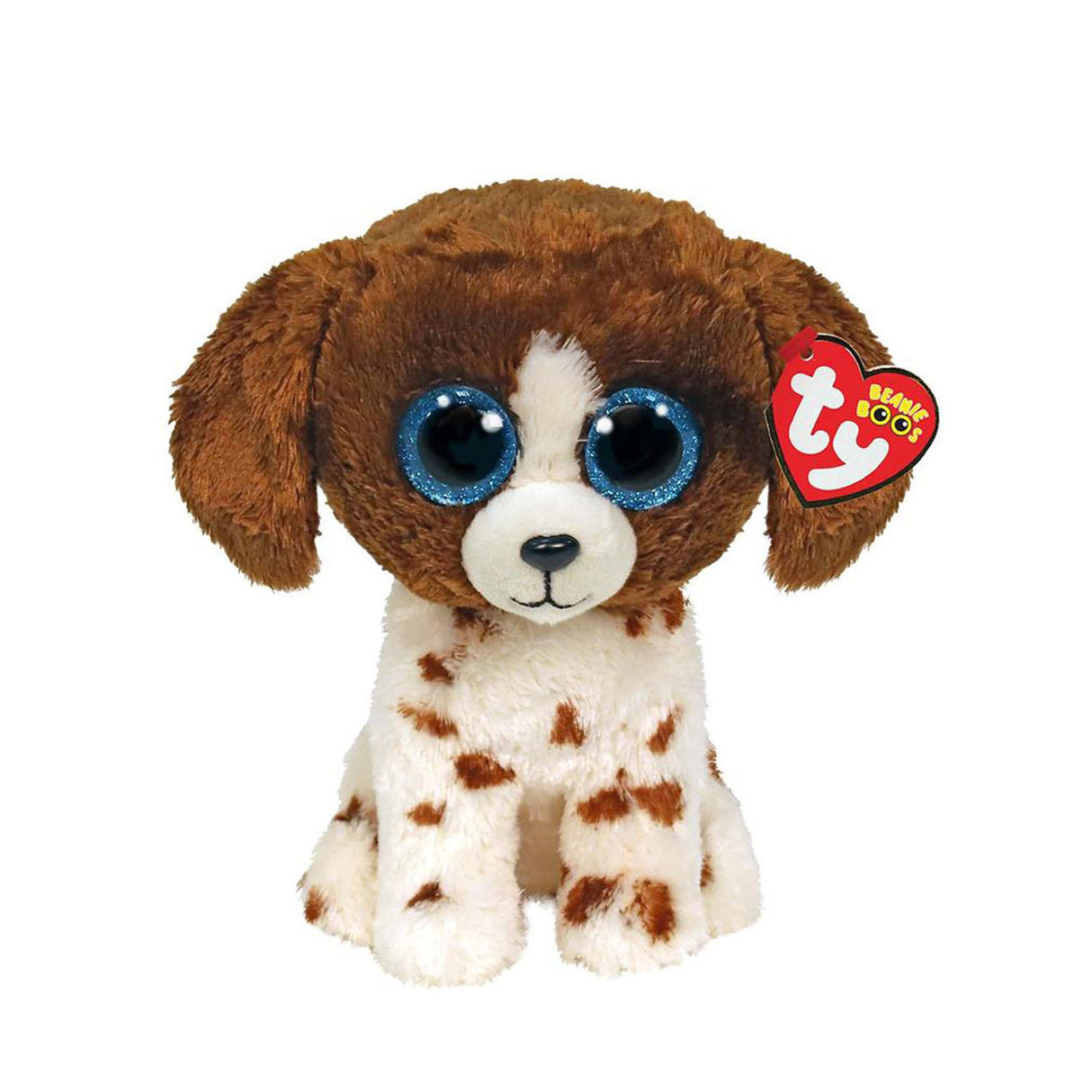 Ty Beanie Buddy Muddelen Hond, 24cm