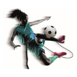 Sportx Fußballtrainer – Ballspiele – Balldurchmesser 20 cm – elastische Kordel