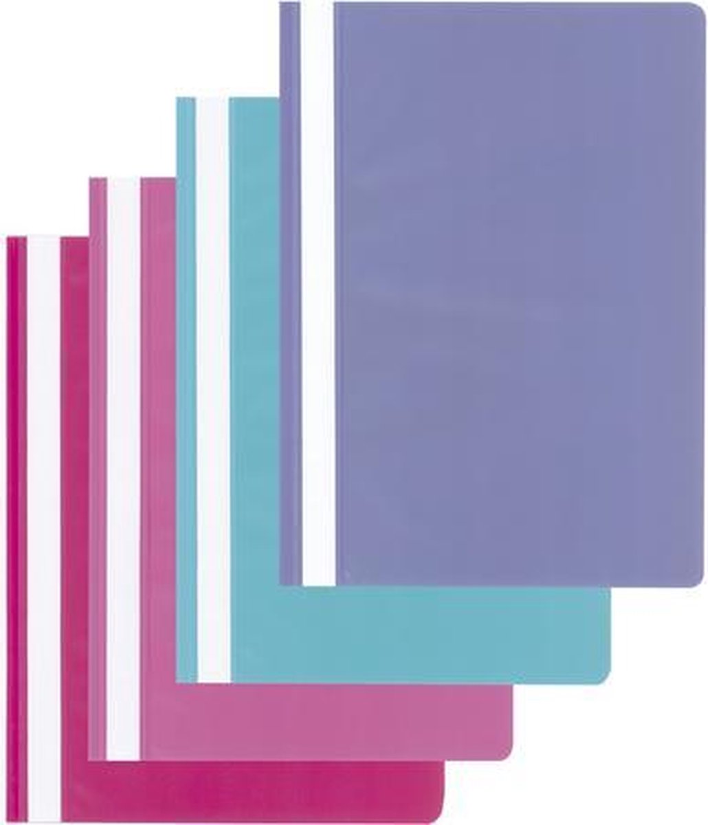 Kangaro snelhechters - a4 - 5 assorti kleuren - snelhechter - k-20551