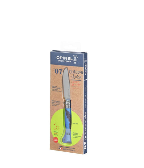 Opinel Nr. 07 Outdoor Junior Taschenmesser – Edelstahl – Blau