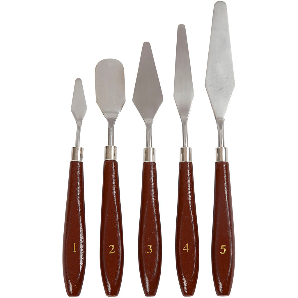 Creativ Company Palet Knife Set, 5st.