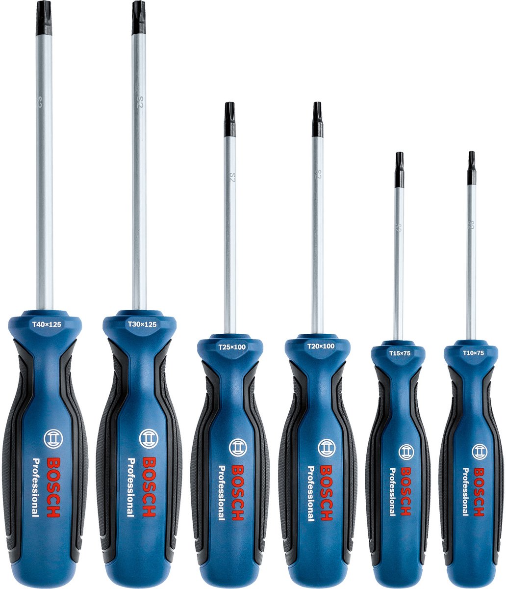 Bosch professional schroevendraaierset - t-profiel
