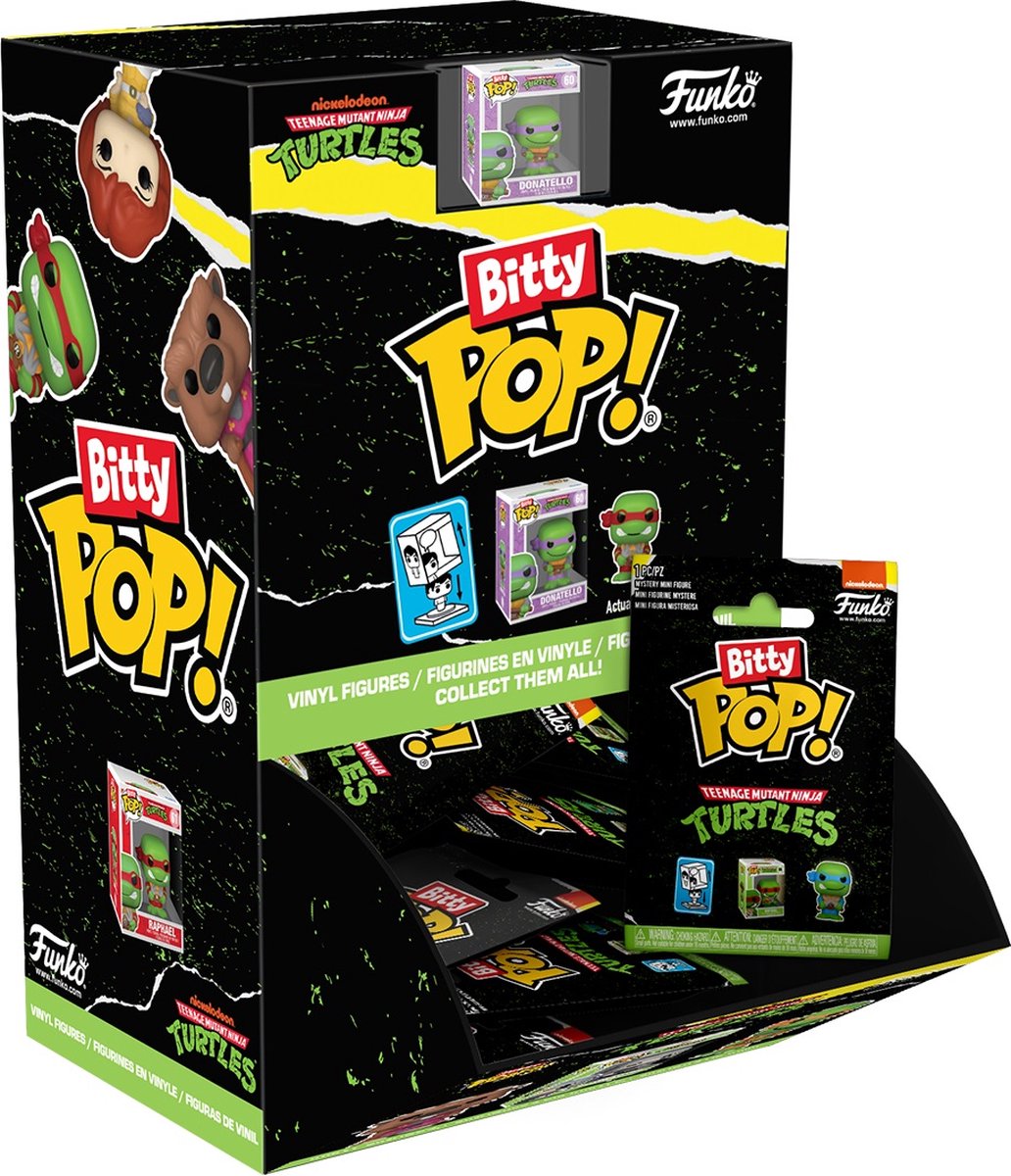 Funko Mystery Bitty Pop! Teenage Mutant Ninja Turtles – 1x Bitty pro Packung