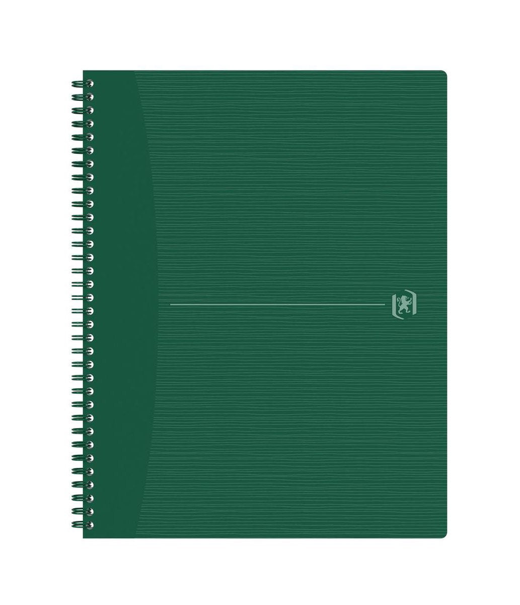 Oxford Origins – nachhaltiges Notizbuch – A4+ – liniert – 70 Blatt – grün
