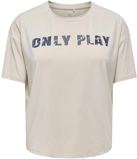 Nur spielen – Onpfont auf SS Loose Tee Damen-Sportshirt