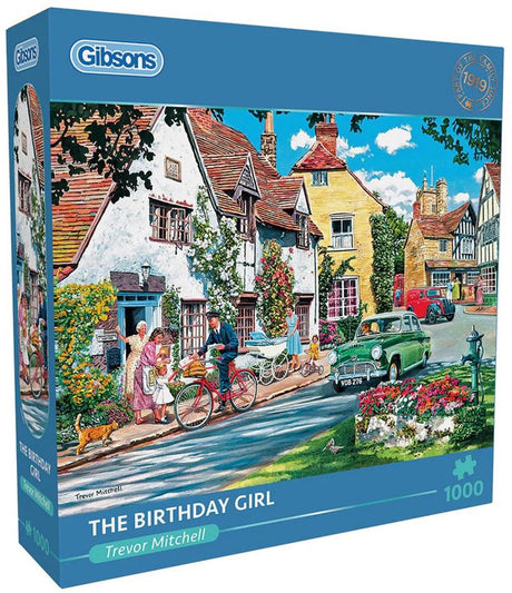 Gibsons – das Geburtstagskind (von Trevor Mitchell) – 1000 Teile 68×49 cm (B×H) – Puzzle für Erwachsene