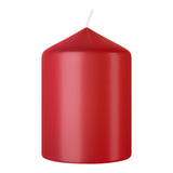 Bolsius Stumpenkerze 80 58 zartes Rot