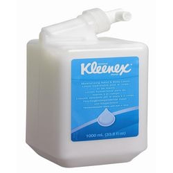 Navulling hand- en bodylotion kleenex 1 l wit