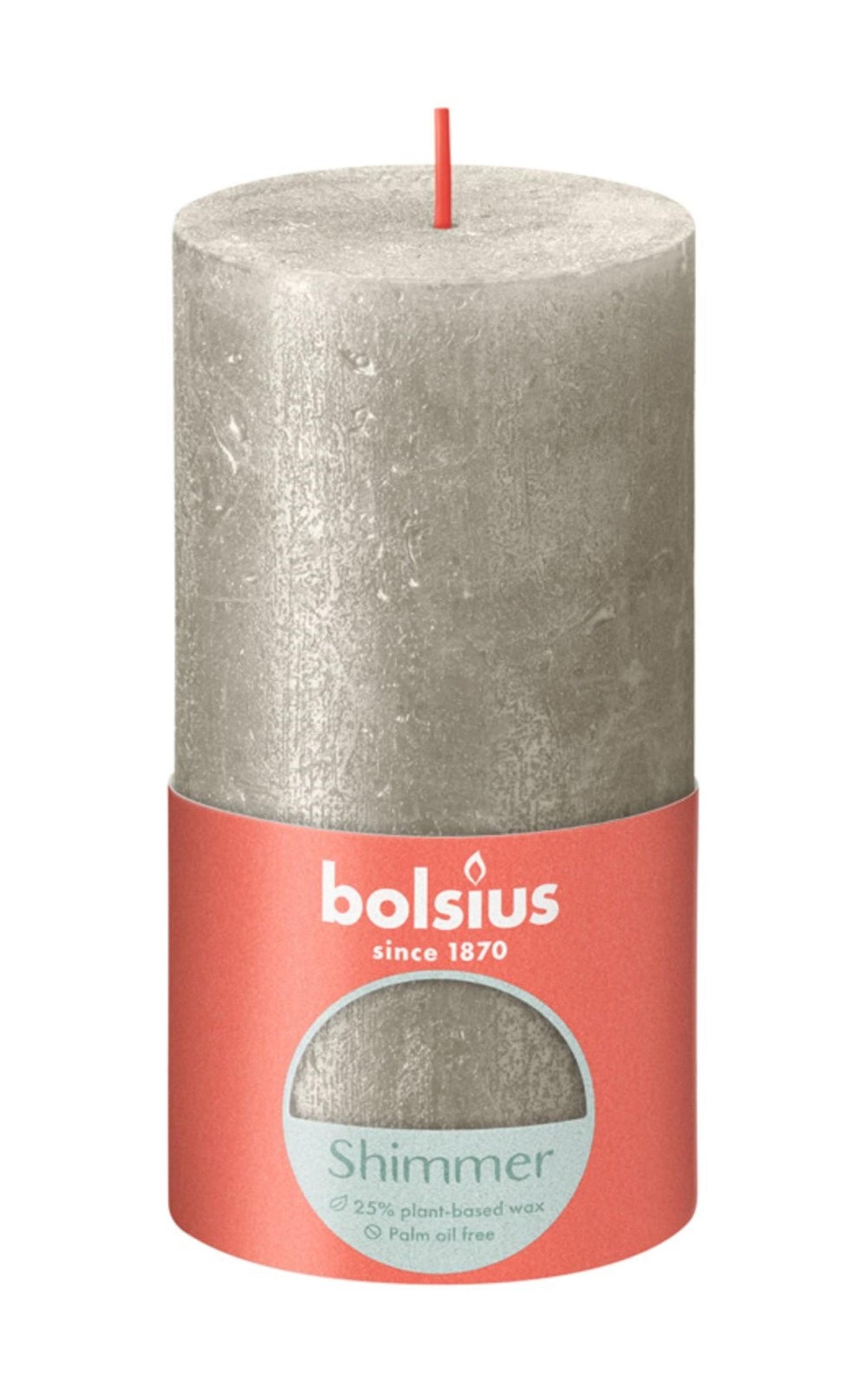 Bolsius Rustikkerze 130 68 Champagner