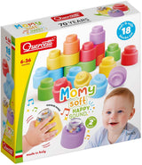 Quercetti Momy Softbausteine mit Sound 18-teilig