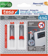 Tesa verstelbare nagel behang pleister in hoogte en breedte verstelbaar – 0,5 kg spijker
