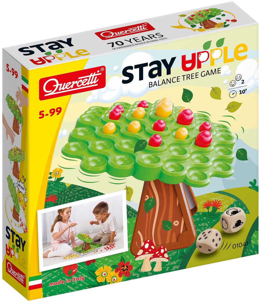 Quercetti-Apfelbaum-Balance-Spiel