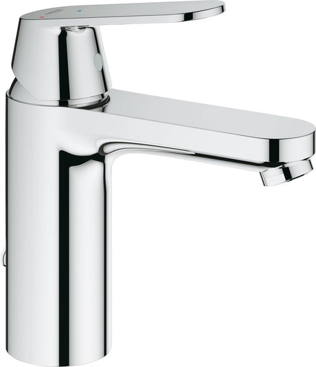 Grohe Eurosmart Cosmopolitan Waschtischarmatur – mittlerer Auslauf – mit Ablaufgarnitur – Chrom – wassersparend