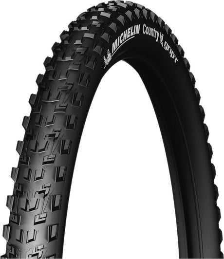 Michelin-Reifen 27,5 Zoll – Country Grip'R – TLR (Tubeless Ready) – Faltreifen – ETRTO-Größe: 54-584 – Schwarz