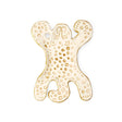 Kikkerland Dekoschale Leopard weiß 13 cm | 16 Stück