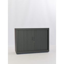 Roldeurkast chs731009 zwart 100 x 45 x 73 cm