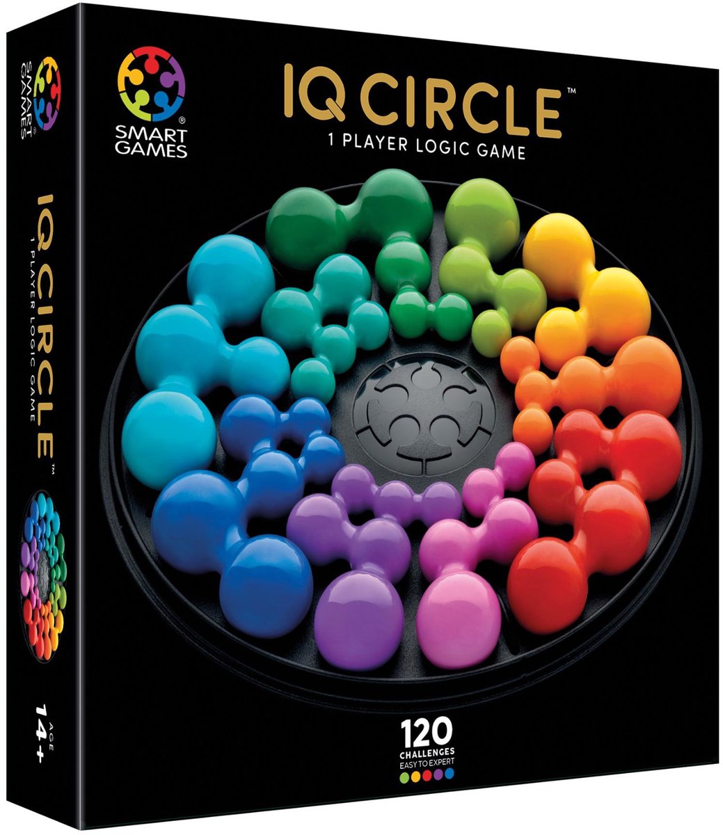 Smart-Games-Spiel iq Deluxe Circle | 2 Stk