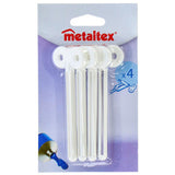 Metaltex Tubenquetscherschlüssel 4 Stück