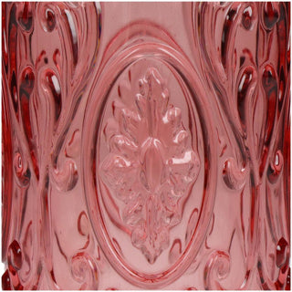 No brand Trinkbecher Acryl rosa 8,2x8,2x15,2cm | 2 Stk