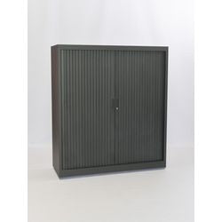 Roldeurkast chs120120 zwart 120 x 45 x 120 cm