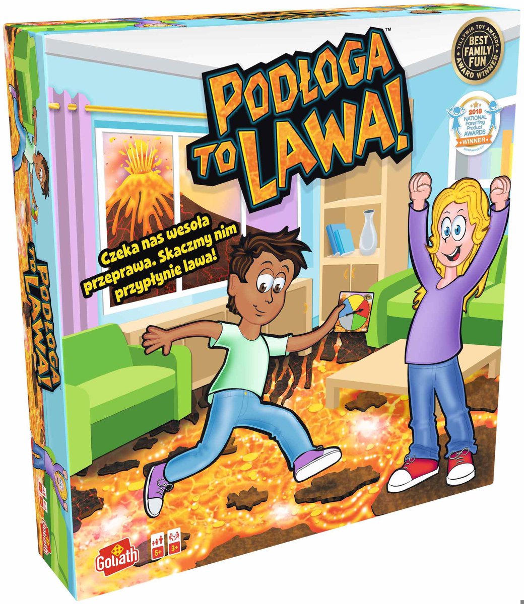 Goliath gra podłoga to lawa