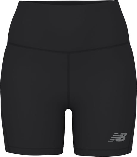 New balance sport fitted short 5 dames sportbroek - black
