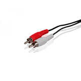 Conceptronic clcinch5 Cinch-Audiokabel, 2x Cinch -> 2x Cinch, m m, 5 m, schwarz