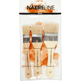 Creativ Company Lack-Lackpinsel, L: 19 cm, B: 25-50 mm, flach, 3 Stück 1 Box