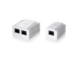 Equip 235111 1-Port Cat.5e Aufputzdose, RJ-45, 5e, weiß, 39 mm, 29,5 mm, 54 mm