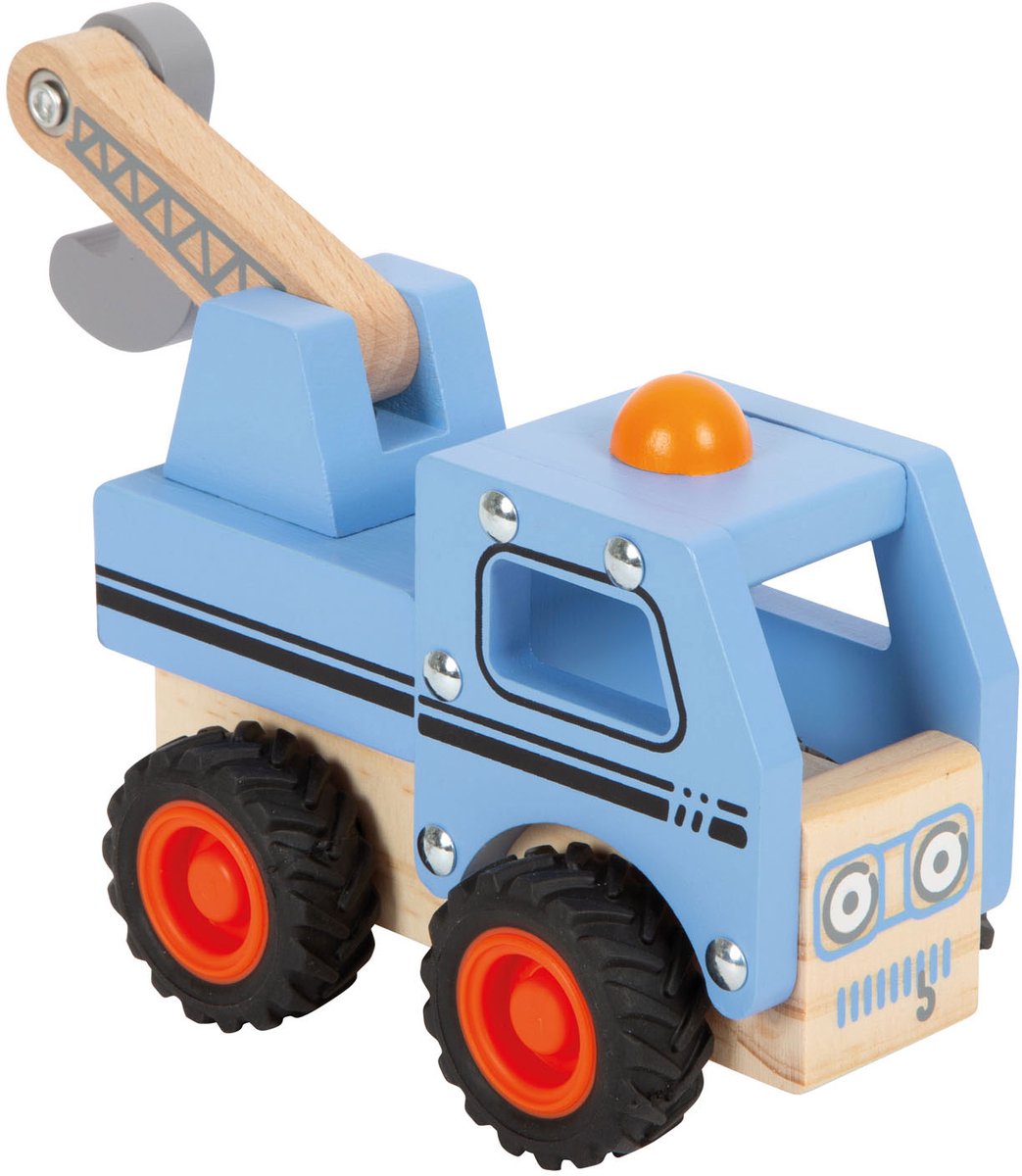 Small Foot - Abschleppwagen aus Holz blau
