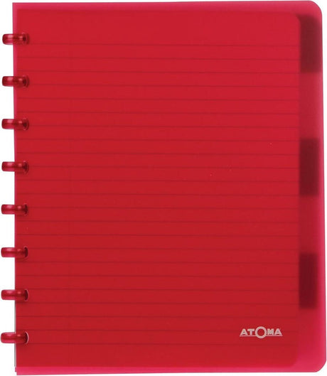 Atoma schrift gelijnd -18x21cm (a5+) - 90 g m2 - 120 bladzijden (60 vel) - 6 tabbladen