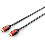 Equip 119343 Highspeed-HDMI-1.4-Kabel mit Ethernet, Typ A, m->m, 3 m, schwarz