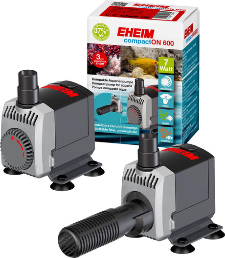 Eheim Pumpe Compacton 600 9,7x12x7,4 cm 250-600 l schwarz 250 l h