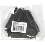 Creativ Company strukturierter Gummikamm, Größe 9 cm, schwarz, 3 Stück 1 Box